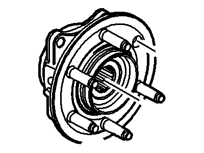 Ford BL1Z-1104-A Hub Assembly - Wheel