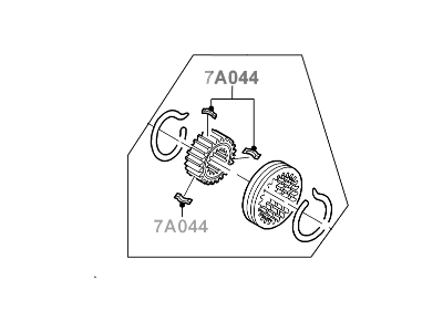 Ford YL8Z-7124-BA Synchronizer Assy - 3rd And 4th Spd