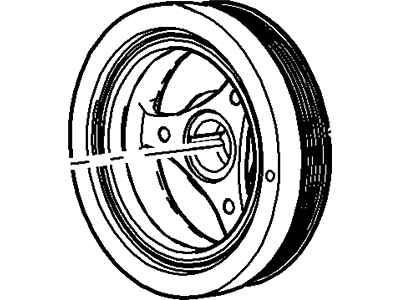 Ford 2L7Z-6312-AA Crankshaft Pulley