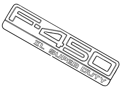 Ford 5C3Z-16720-PA Nameplate