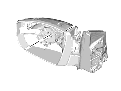 Ford CJ5Z-17682-BA Mirror Assembly - Rear View Outer