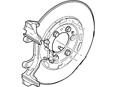 Ford 3W1Z-2B582-CA Plate Assembly - Brake Back