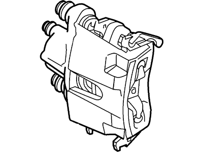 2004 Ford Crown Victoria Brake Caliper - 5W1Z-2552-A