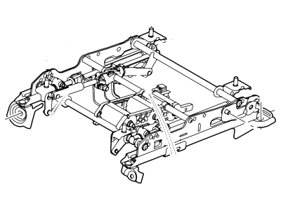 Ford 7R3Z-6361710-A Track Assembly - Seat