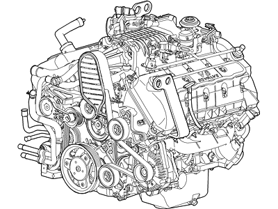 Ford 3R3Z-6007-CA Engine Assembly