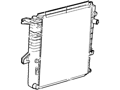 Mercury Mountaineer Radiator - F67Z-8005-AB