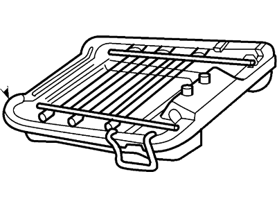 Ford 1F2Z-16632A22-AA Pad