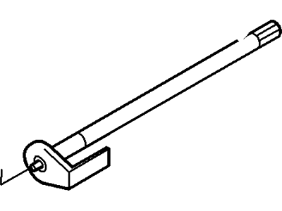 Ford 1L2Z-7N095-BA Shaft - Transmission Gear Shift