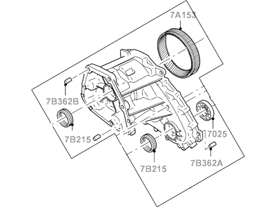 Ford Explorer Transfer Case - 1L2Z-7005-ZA