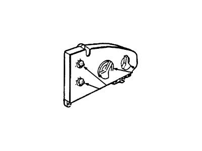 Ford F7UZ18549CA Dash Control Unit