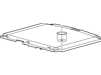 Ford YL8Z-7845026-BA Cover Assy - Spare Wheel Well Panel