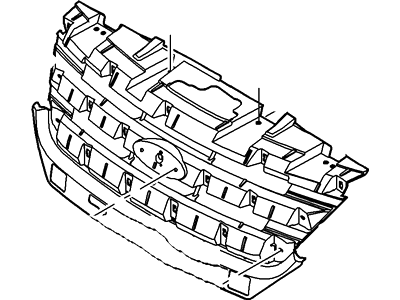 Ford AE5Z-8A284-ACCP Reinforcement