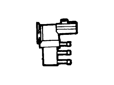 Ford F81Z-6C673-AA Solenoid Assembly - Turbo Control