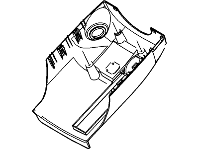 Mercury Steering Column Cover - 7E5Z-3530-AC