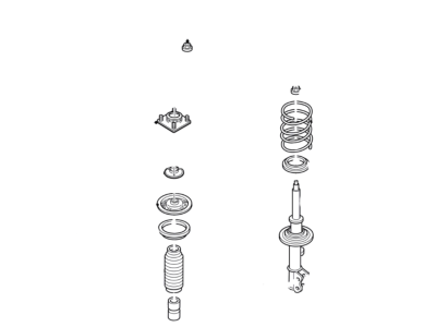 Ford GU2Z-18A092-AC Strut - Loaded Assembly