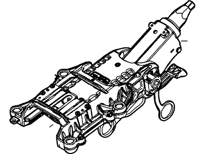 Ford AA8Z-3C529-B Column Assembly - Steering