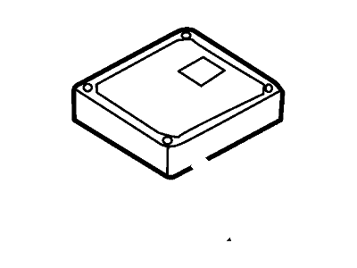 1994 Ford Probe Engine Control Module - F42Z12A650ER