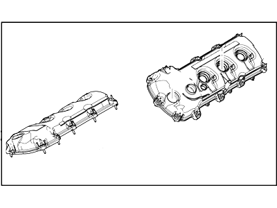 Ford 7T4Z-6582-C Cover - Cylinder Head