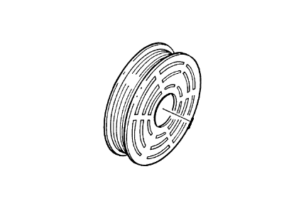 Ford E9TZ-19D784-A Pulley - Compressor