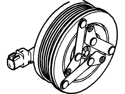 Ford CV6Z-19D786-A Clutch Assembly - Compressor