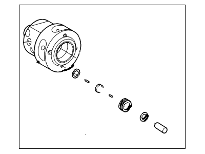 Ford 3L8Z-4207-EA Differential And Carrier Assembly