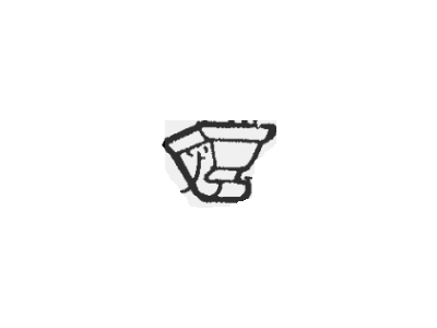 Ford 3L5Z-1004132-AAA Retainer - Sun Visor