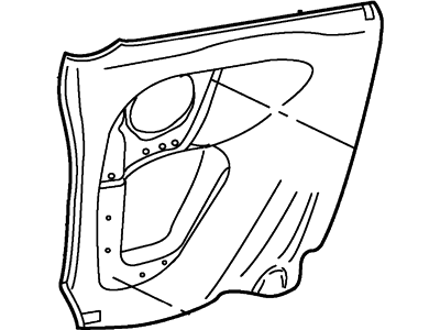 Ford YS4Z-5431172-AA Retainer - Trim Panel