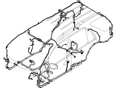 Ford 6F9Z-14334-DA Wiring Assembly