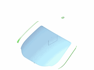 Ford Windshield - CJ5Z-7803100-D