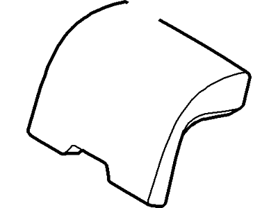 Ford DE9Z-74501A04-DC Cover Assembly - Rear Seat Headrest