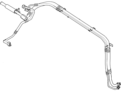 2007 Ford E-150 A/C Hose - 6C2Z-19E558-BB