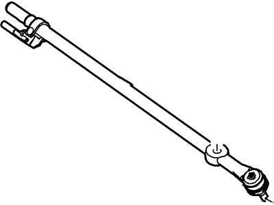 2006 Ford F-550 Super Duty Tie Rod - 6C3Z-3304-C