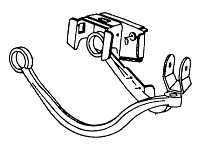 Lincoln Continental Trailing Arm - F8OZ-5500-BB