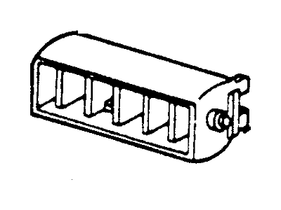 Ford F3TZ-19893-H Louvre Assembly - Vent Air