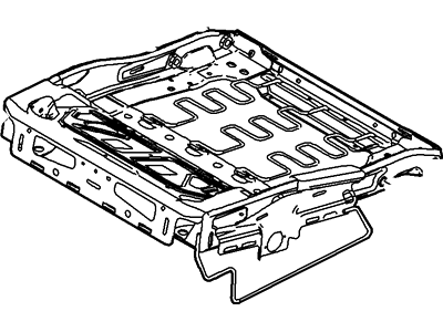 Ford 6L2Z-7863100-AD Frame And Spring - Front Seat Cushion