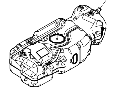 Ford 7L1Z-9002-A Fuel Tank Assembly