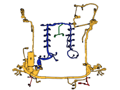 Ford BU5Z-12A581-BA Wire Assembly