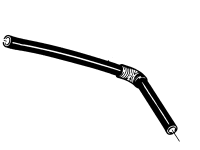 Ford XF2Z-2A047-AA Hose - Vacuum