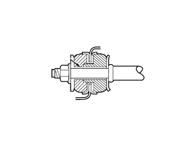 Ford F7DZ-5B436-AA Sleeve - Cable