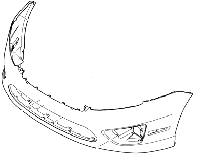 Mercury Bumper - AE5Z-17D957-BAPTM