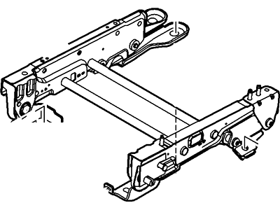 Ford BB5Z-9663161-B Frame And Spring - Rear Seat Cushion