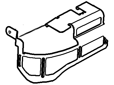 Ford DE9Z-7460521-A Bracket