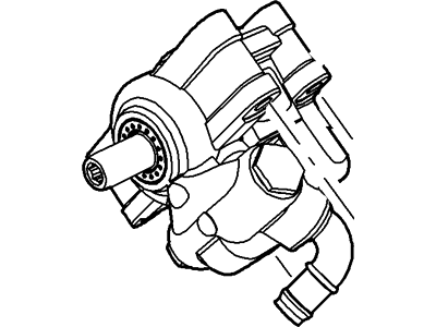 2009 Ford Mustang Power Steering Pump - 7R3Z-3A674-D