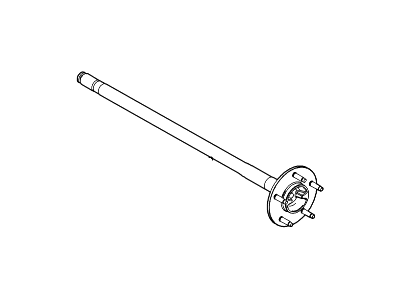 Ford YC2Z-4234-DA Shaft Assembly - Rear Axle