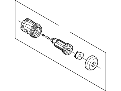 Ford F85Z-1521990-BA Lock Assembly - Door