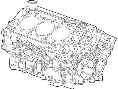 Ford 4F1Z-6009-BA Cylinder Block