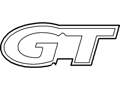 Ford Mustang Emblem - XR3Z-6342528-CA