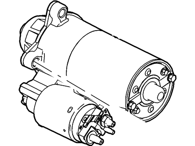 2008 Lincoln Town Car Starter - 6W1Z-11V002-AARM