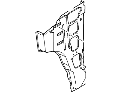 Ford 4F2Z-1702038-AA Panel Assembly - Cowl Side