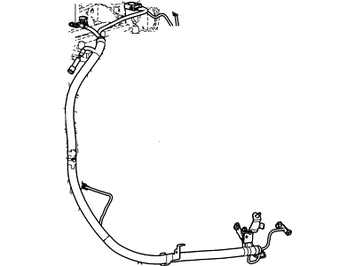 Ford 4L3Z-14300-BA Battery Cable Assembly